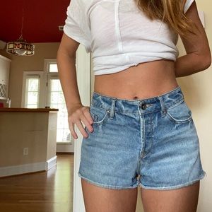roxy jean shorts